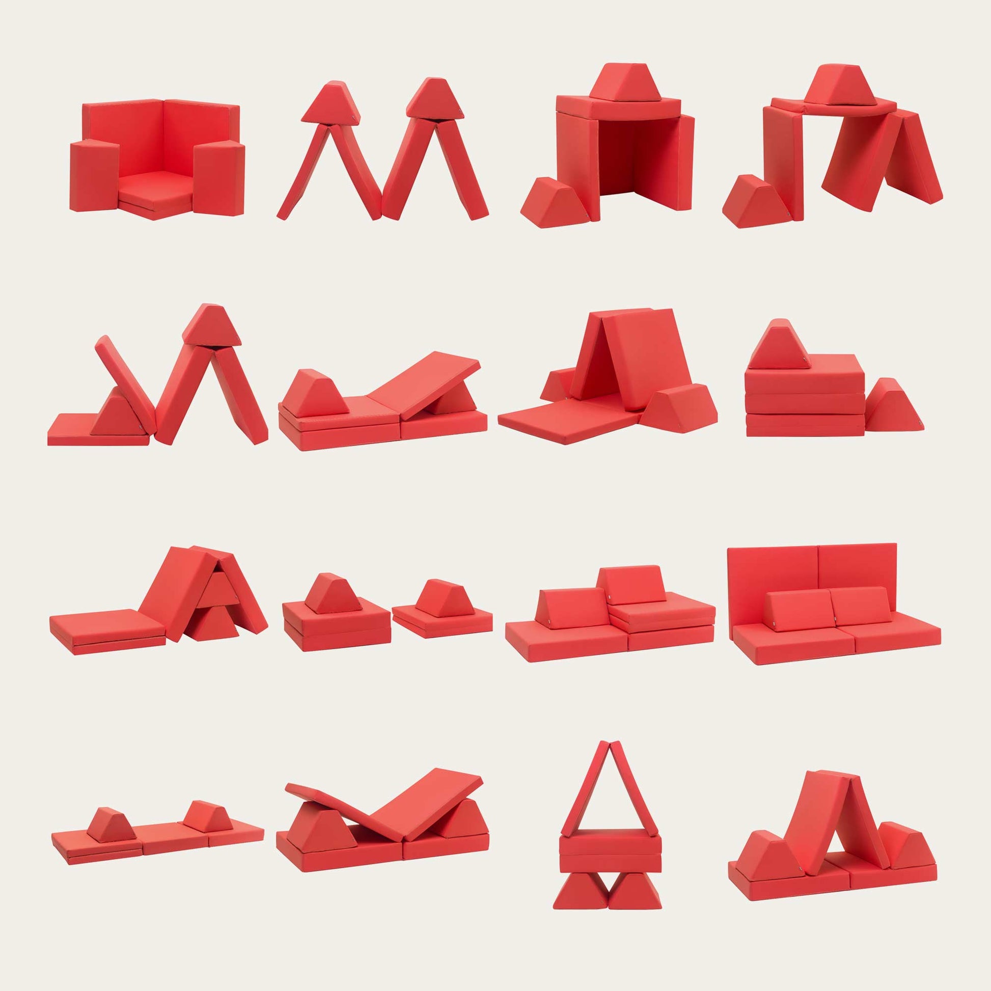 16 build ideas for coral Monboxy foam activity sofa set