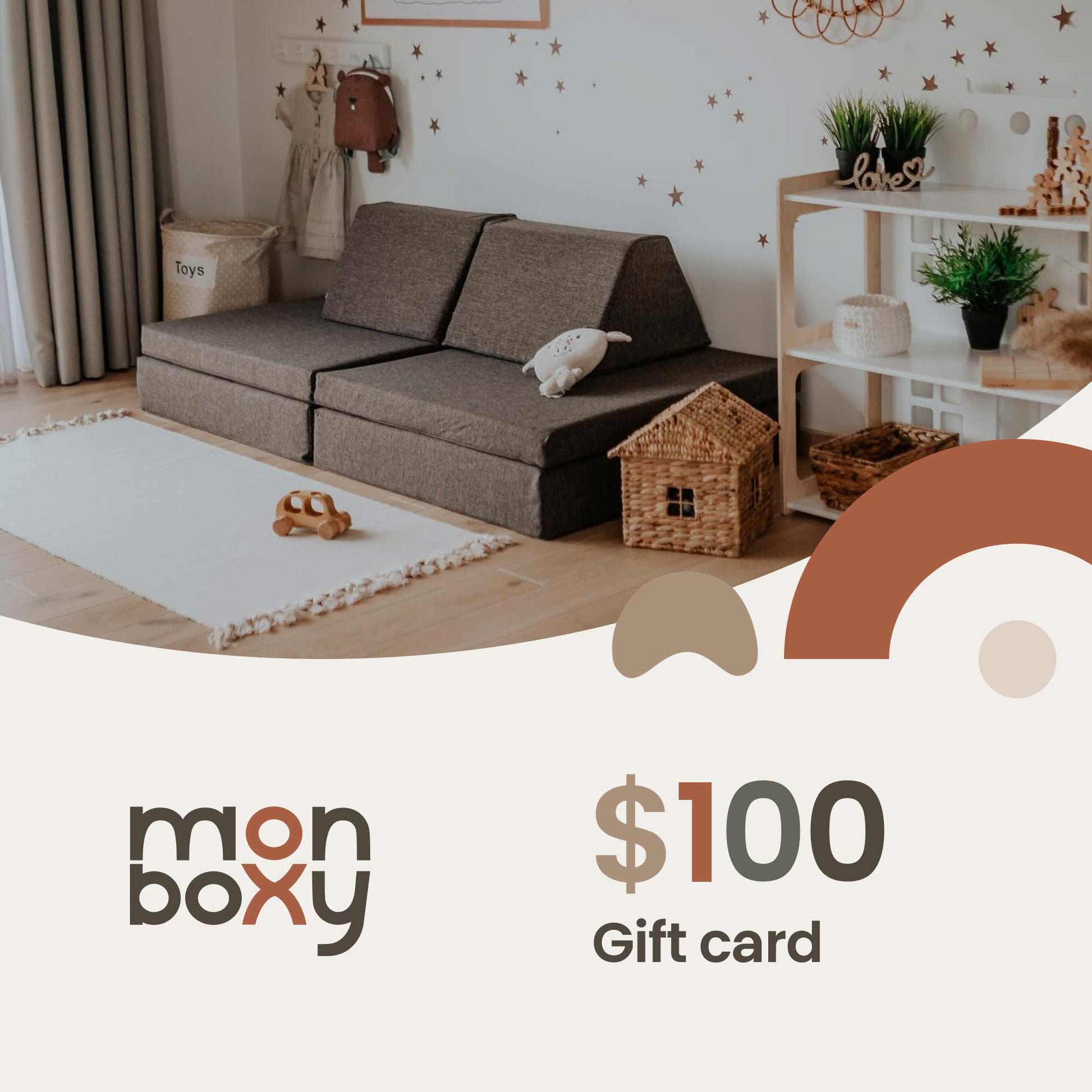 $100 Monboxy gift card