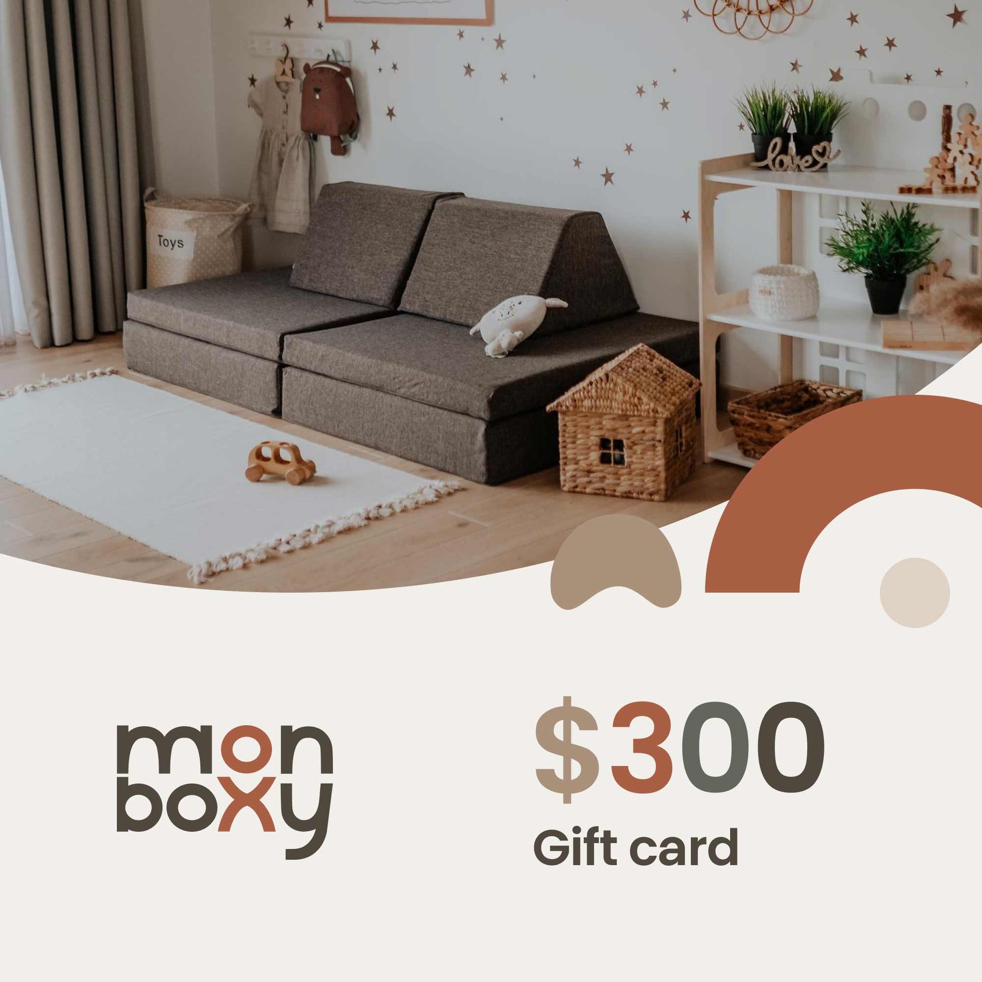 $300 Monboxy gift card