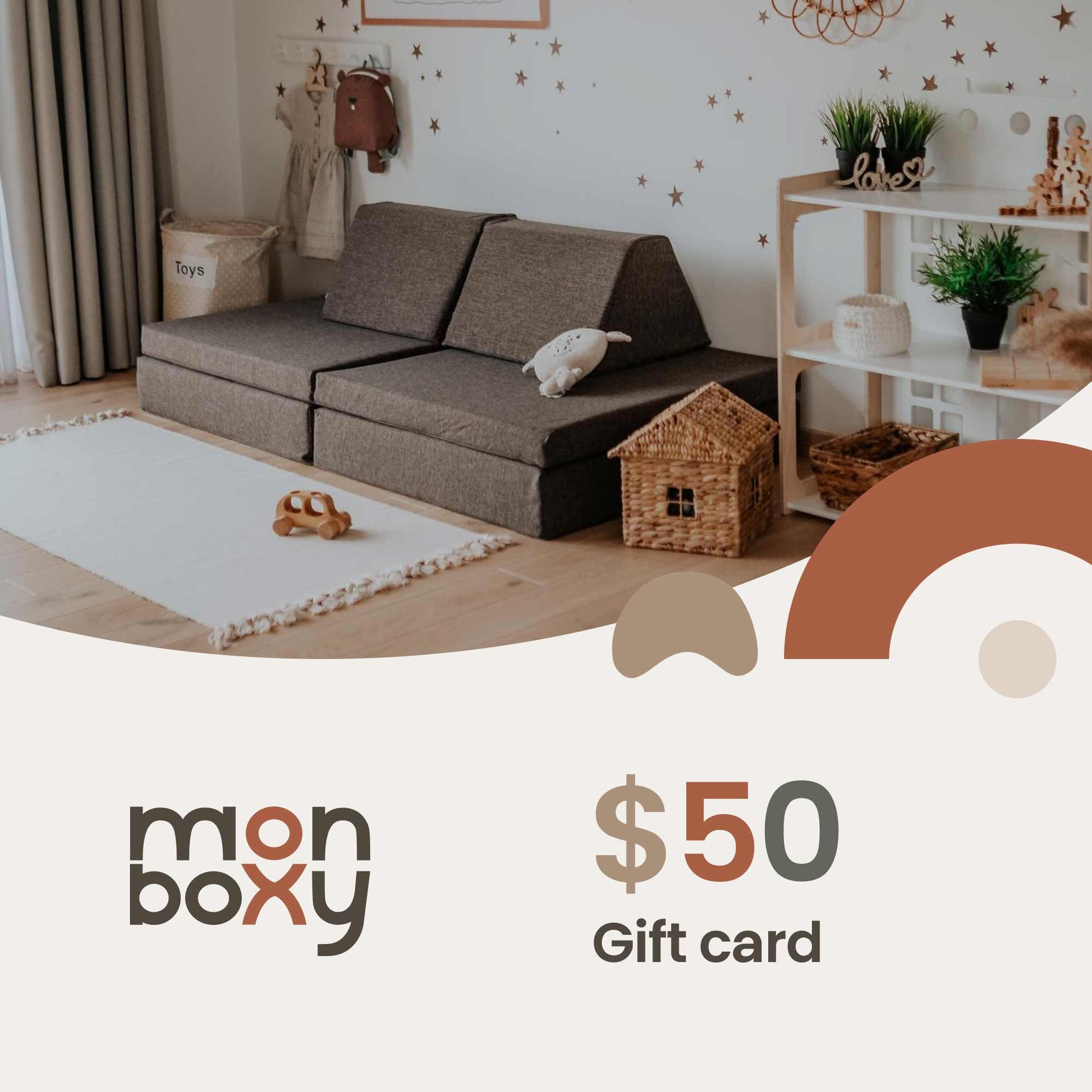 $50 Monboxy gift card