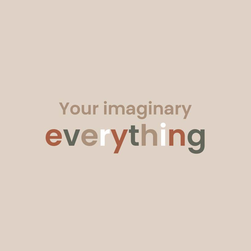 Monboxy Instagram post with a quote "Your imaginary everything"