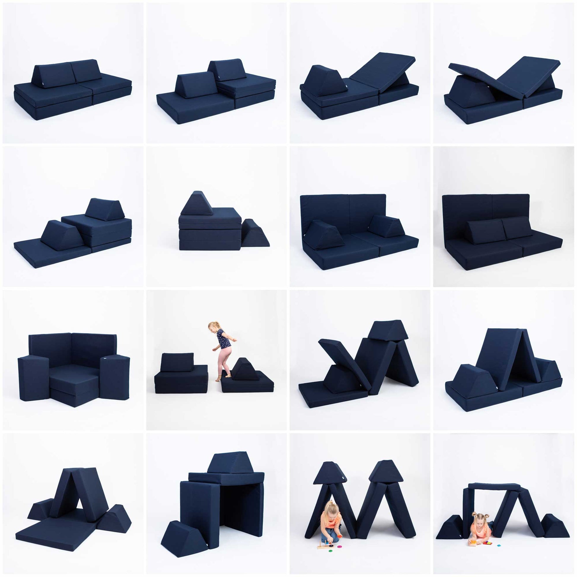 Soft blocks set - Navy blue – Monboxy