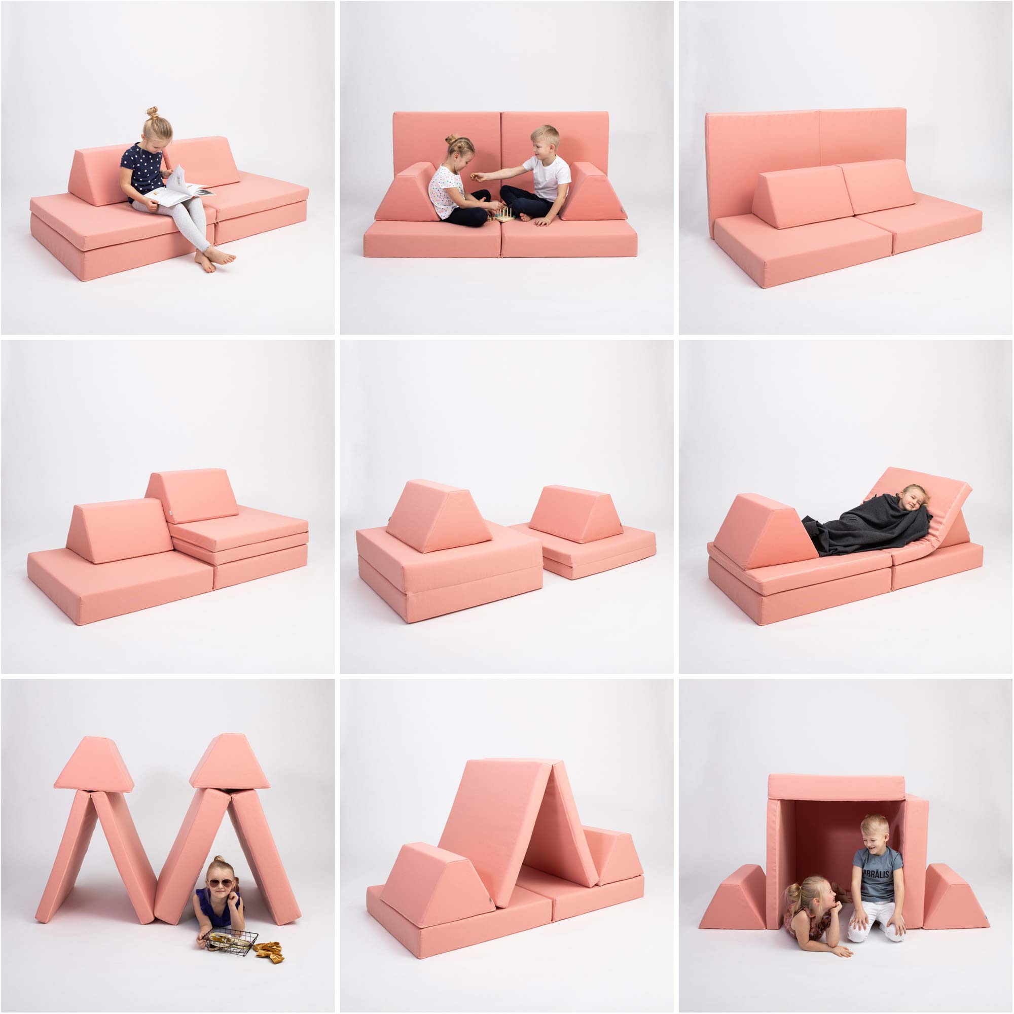 Mattress set - Salmon Pink – Monboxy
